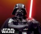 Darth Vader onun lightsaber ile